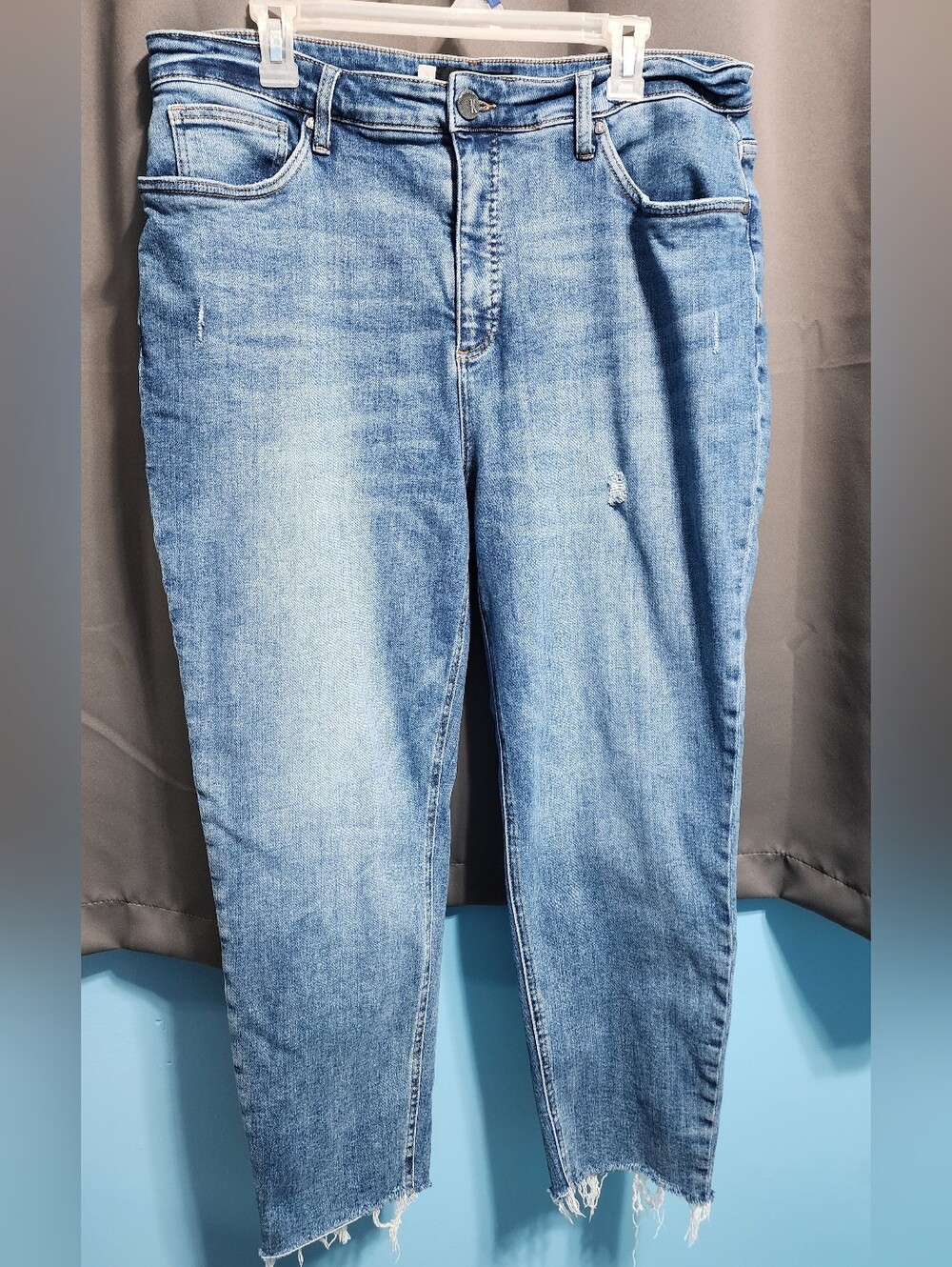 KUT From The Kloth Rachael Fab Ab High Rise Mom Jeans 16W
